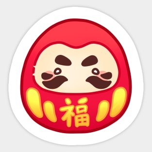 Daruma Sticker